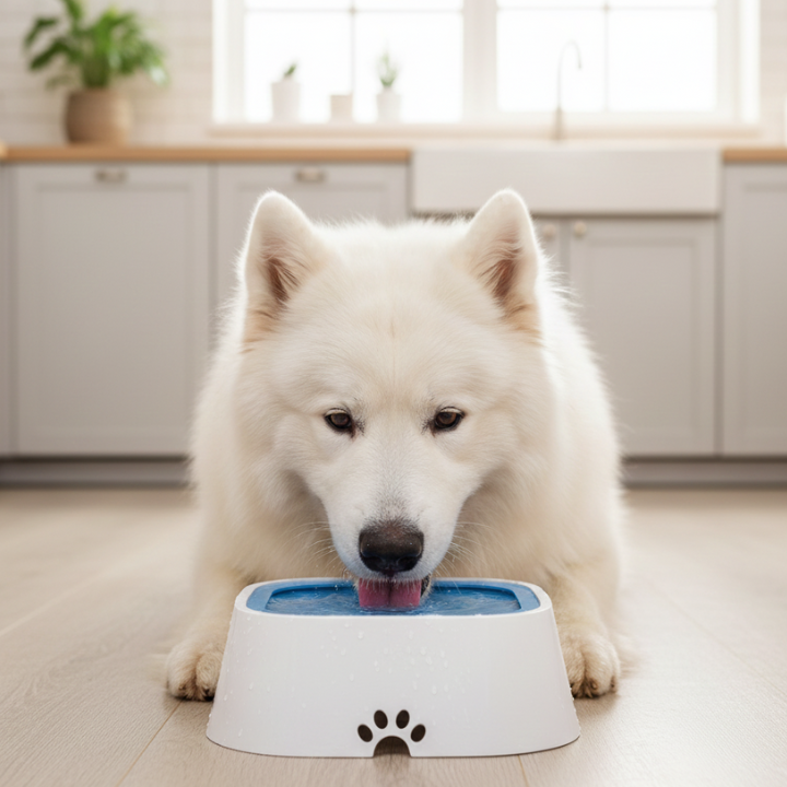AquaGuard │ No Spill Dog Water Bowl