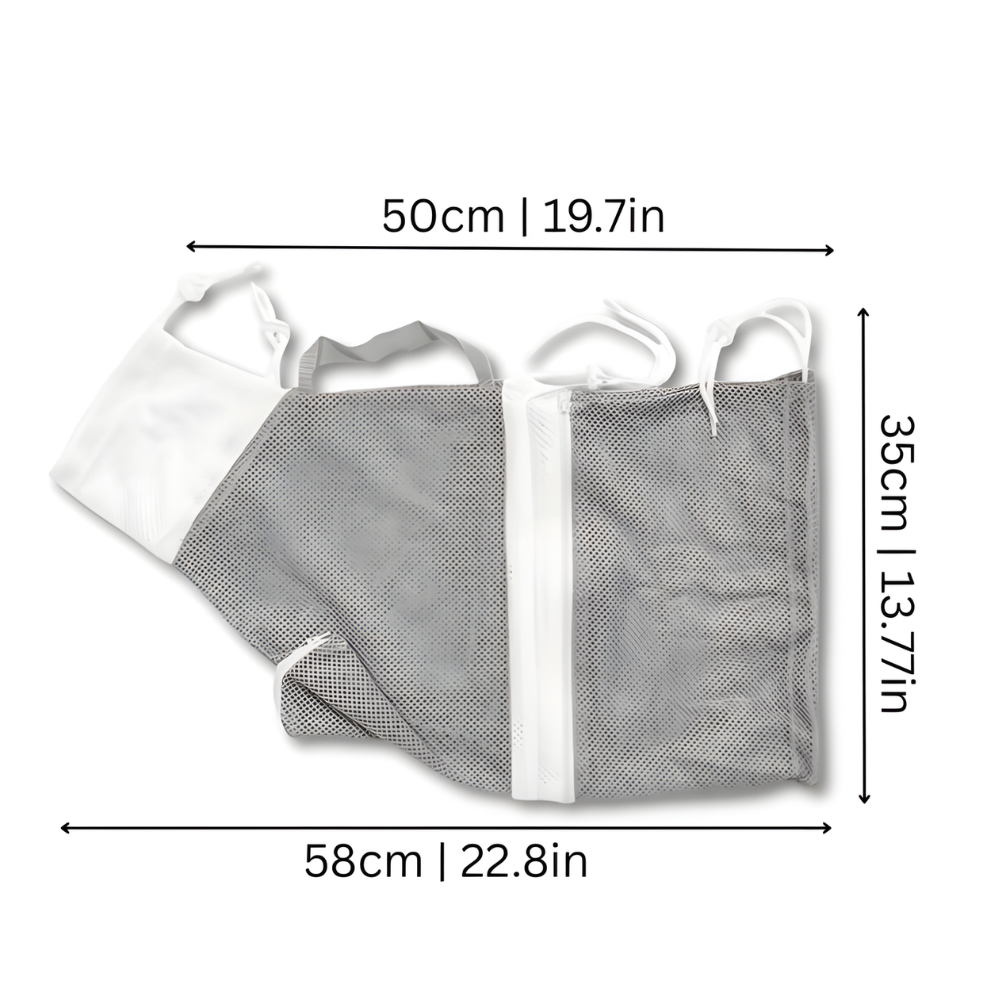 CalmWrap │ Anti Scratch Cat Bath & Grooming Mesh Bag