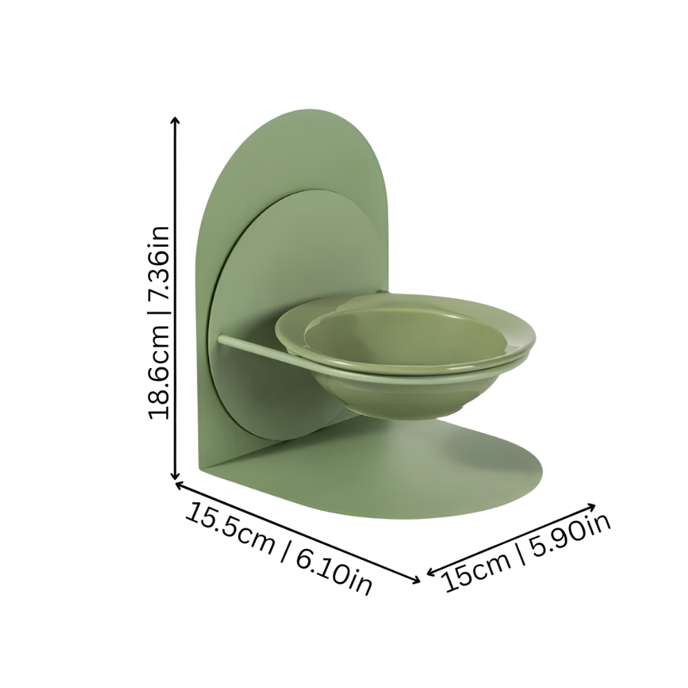 ElevoraBowl │ Raised Ceramic Dog Feeder