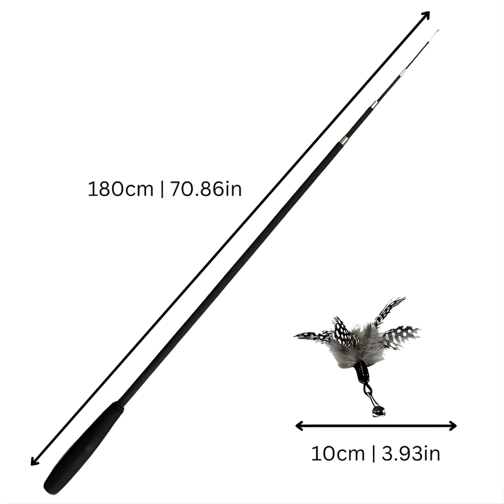 FeatherFlex │ Extendable Cat Teaser Wand