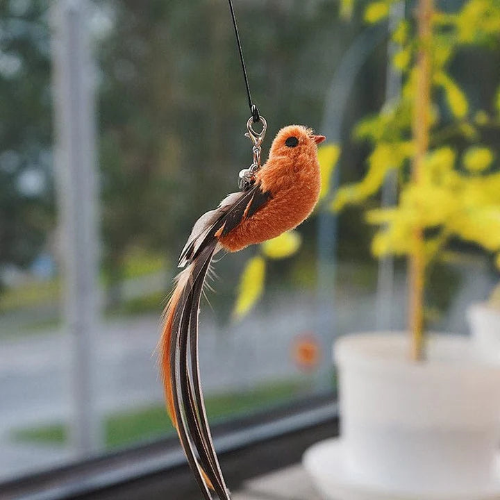 FlutterPounce │ Interactive Bird Simulation Cat Toy