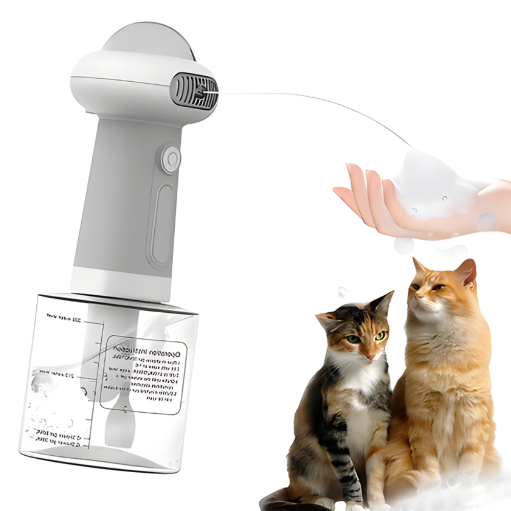 FoamNest │ Handheld Pet Bath Foaming Sprayer