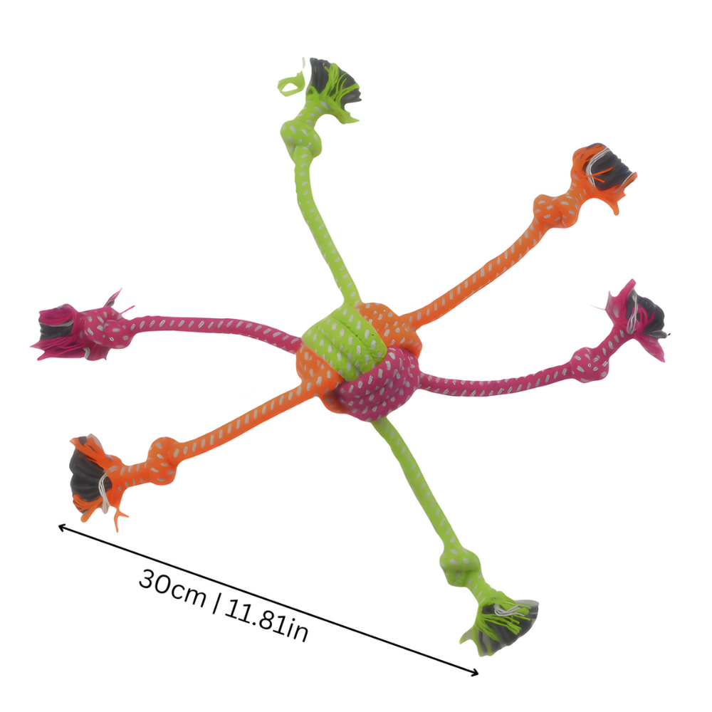 TugJoy │ Multi Leg Cotton Rope Chew Toy