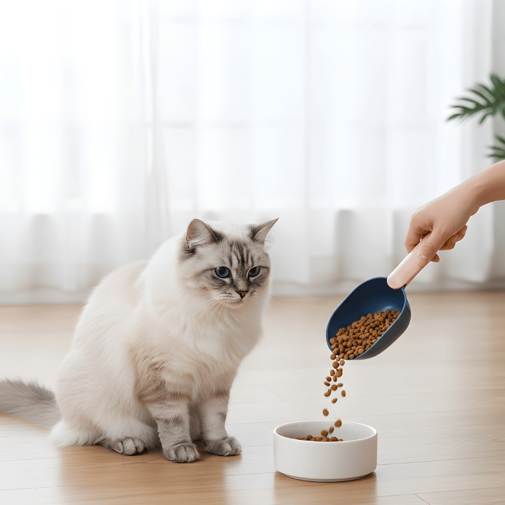 PortionSnap │ Dual Use Pet Food Scoop with Fresh Seal Clip