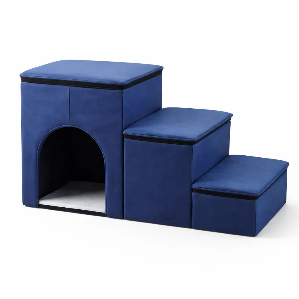 Dog Ramp Stairs with Storage for Bed & Couch