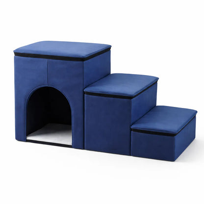 Dog Ramp Stairs with Storage for Bed & Couch