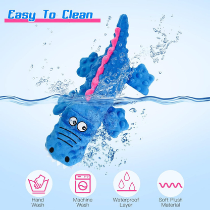 SqueakyPlush | Crocodile Dog Toy