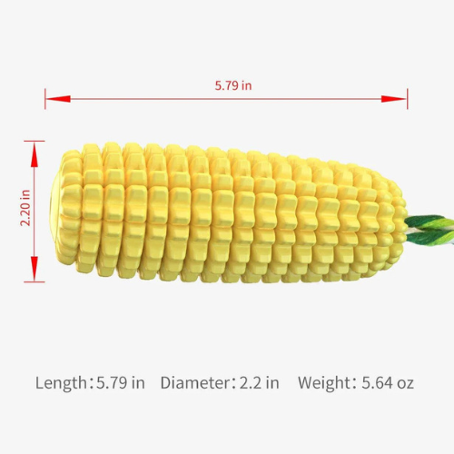 SqueakyCorn | Dog Chew Toy