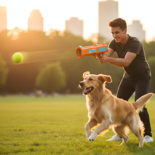 AeroFetch │ Long Range Tennis Ball Launcher