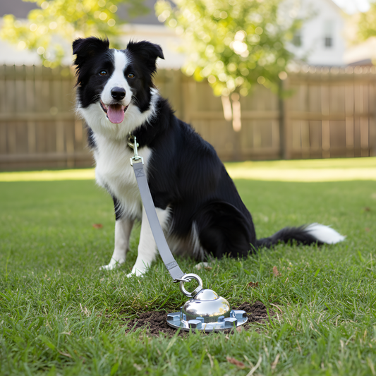 AnchorPaw │ Heavy Duty Tangle Free Dog Ground Anchor