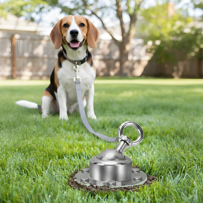 AnchorPaw │ Heavy Duty Tangle Free Dog Ground Anchor