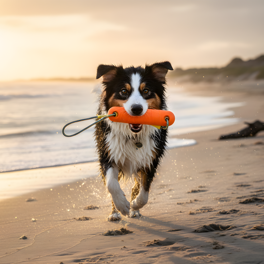 AquaTug │ Floating Water Dog Training Toy