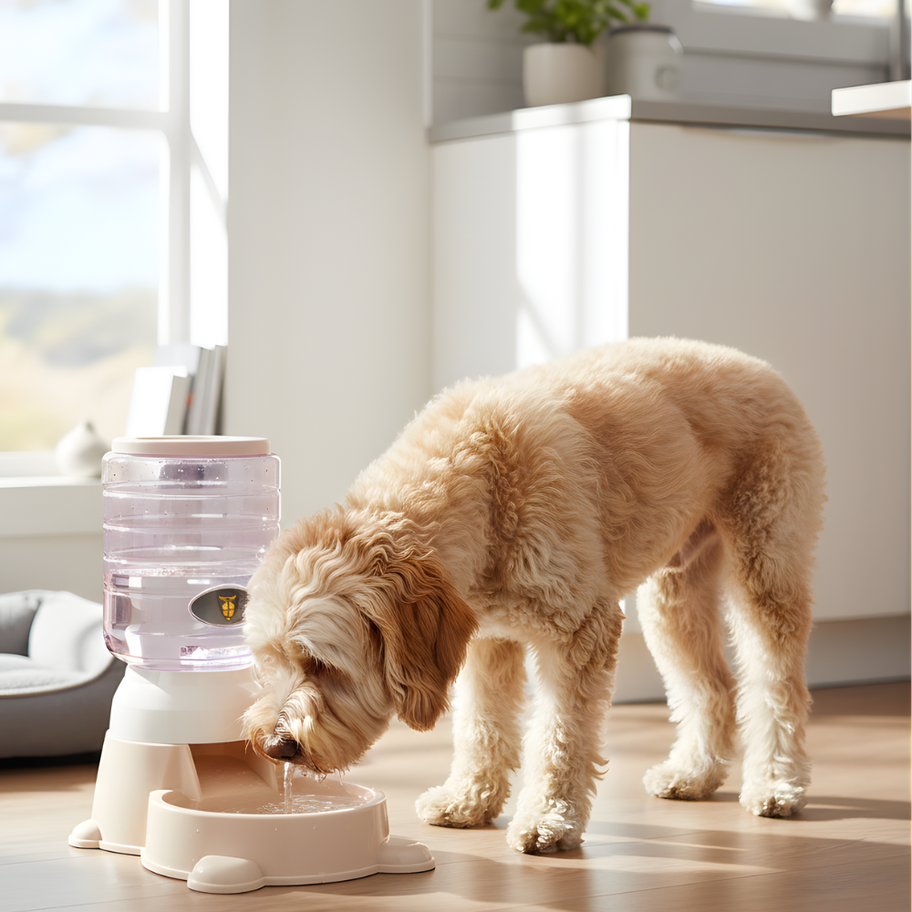 AutoPour │ Gravity Fed Automatic Pet Food Dispenser
