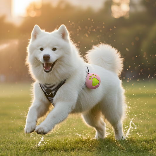 BallBuddy │ Clip On Tennis Ball Holder for Dogs
