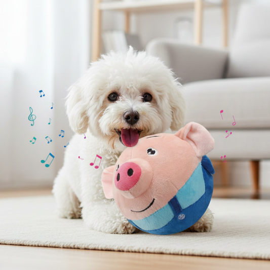 BounceBuddy │ Moving Plush Dog Toy