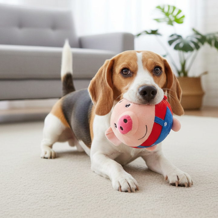 BounceBuddy │ Moving Plush Dog Toy