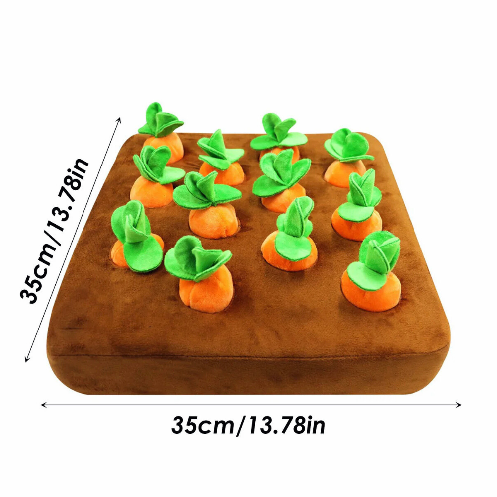 CarrotGarden | Interactive Dog Snuffle Toy