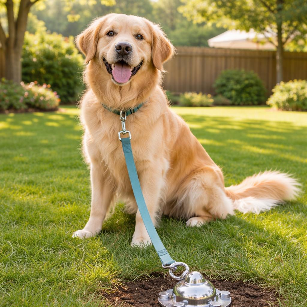 AnchorPaw │ Heavy Duty Tangle Free Dog Ground Anchor