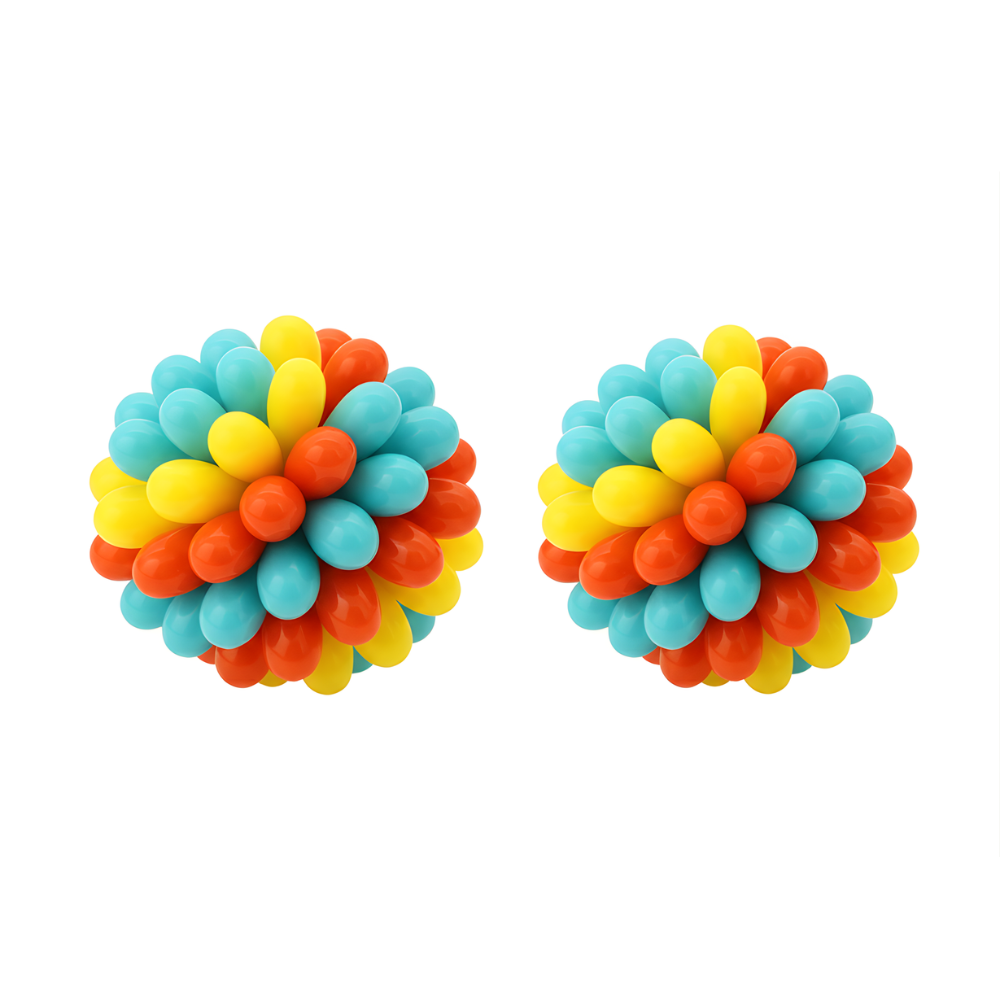 ChewBloom │ Textured Rubber Dog Chew Ball