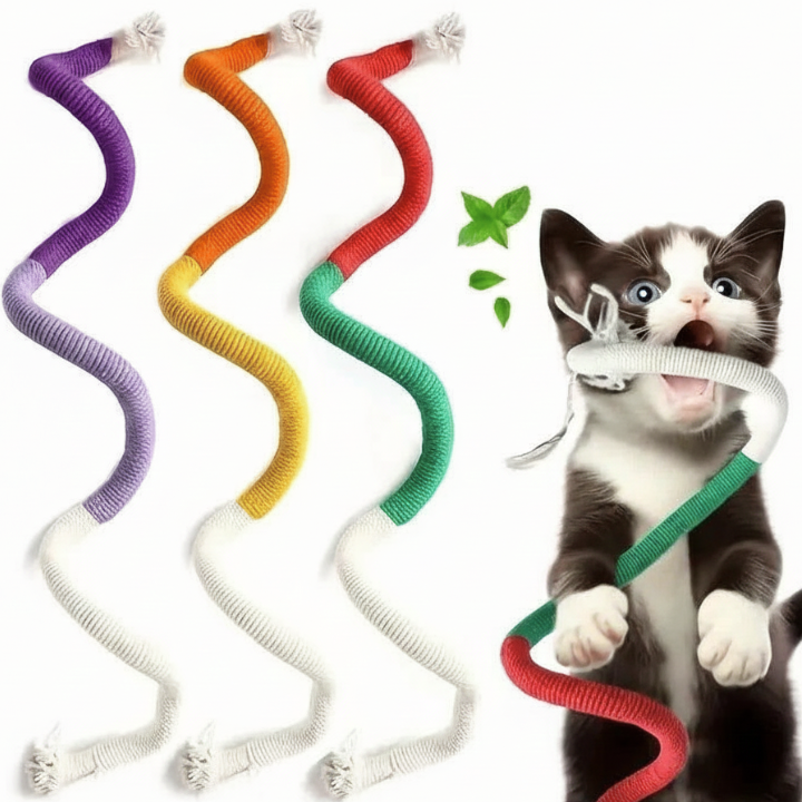 ChewTwist │ Natural Cat Chewing Toy