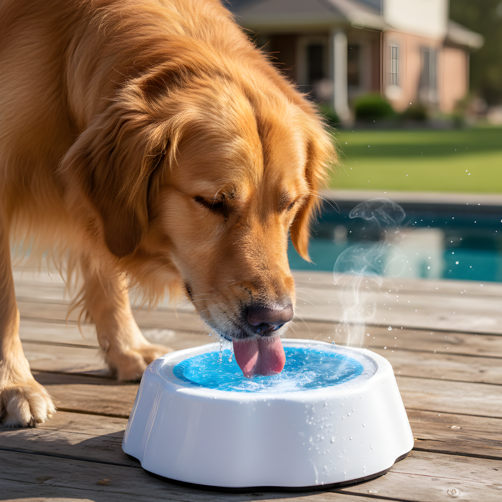 ChillPaws │ Freezable Cooling Water Bowl