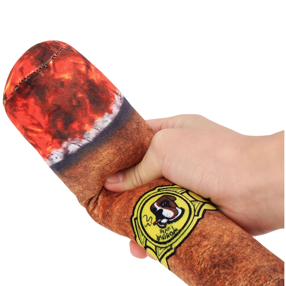 CigarPlay | Plush Squeaky Dog Toy