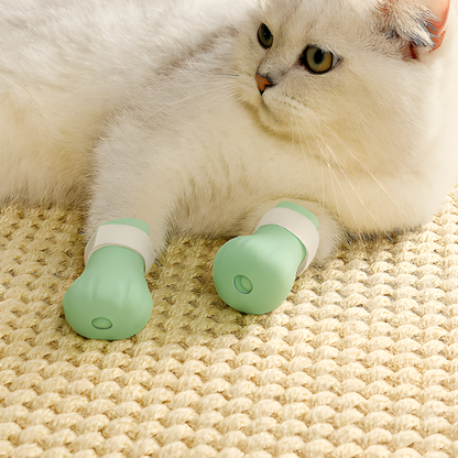 ClawCalm │ Silicone Cat Grooming Boots