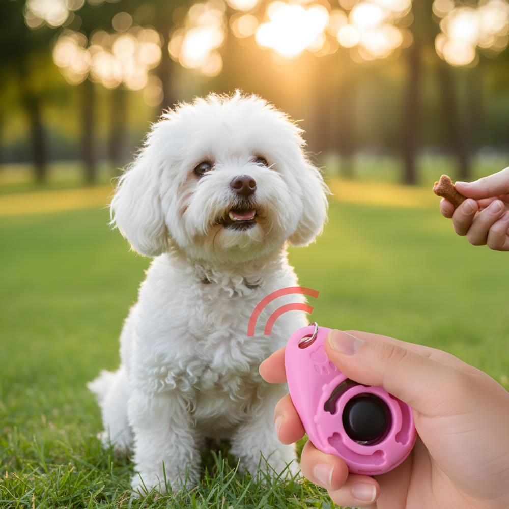 ClickSmart │ Easy Sound Training Clicker for Dogs