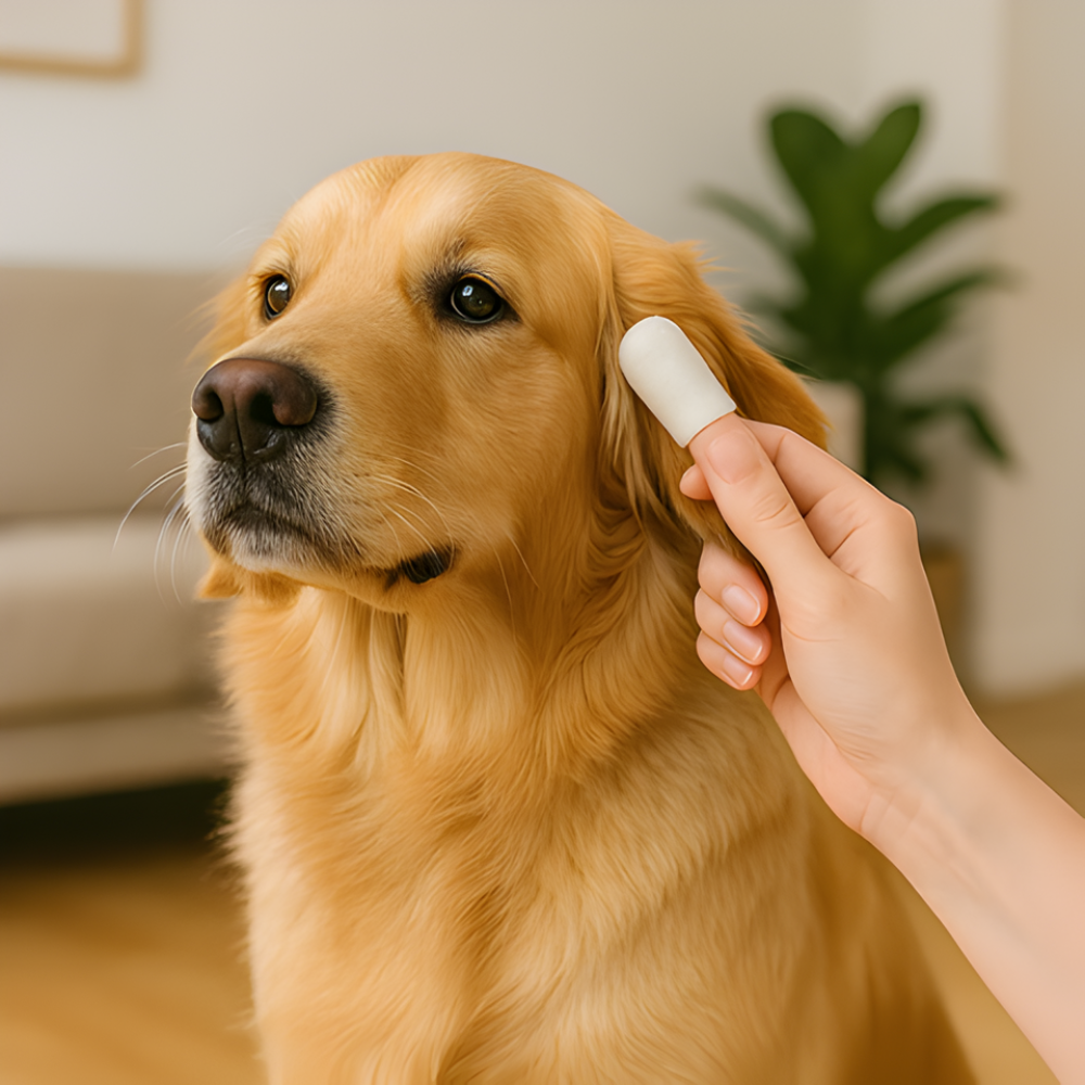 EarCalm │ Gentle Finger Wipes for Dogs