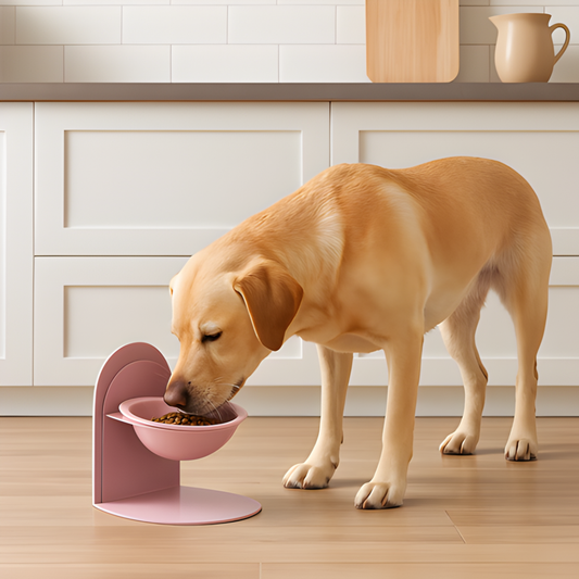ElevoraBowl │ Raised Ceramic Pet Feeder