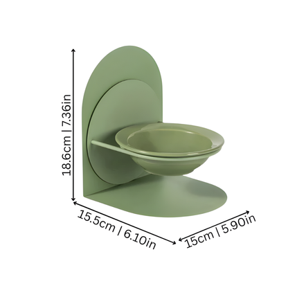 ElevoraBowl │ Raised Ceramic Dog Feeder