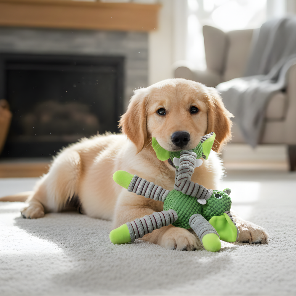 FlexiTrunk │ Stretchable Dog Tug Toy