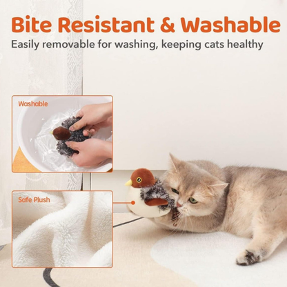FlutterPlay │ Interactive Bird Cat Toy