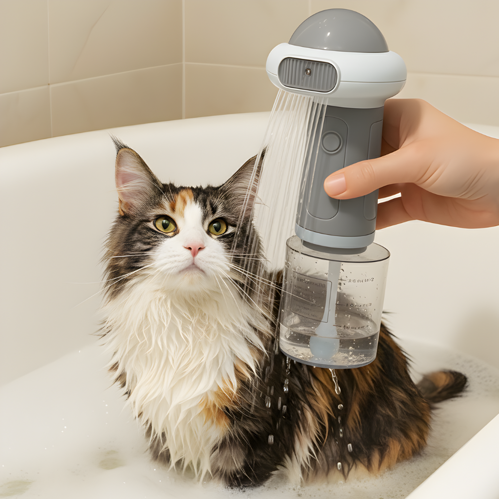 FoamNest │ Handheld Pet Bath Foaming Sprayer