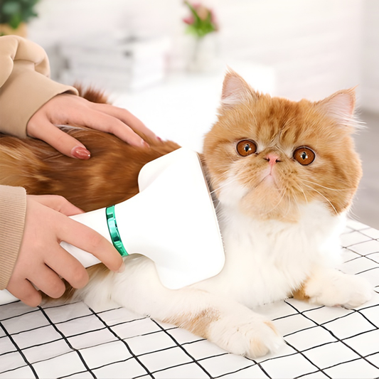FurAir │ Pet Drying Grooming Brush Tool