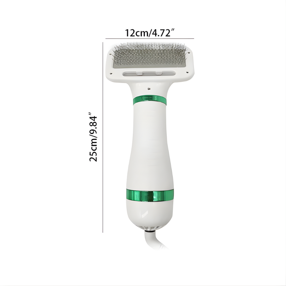 FurAir │ Pet Drying Grooming Brush Tool