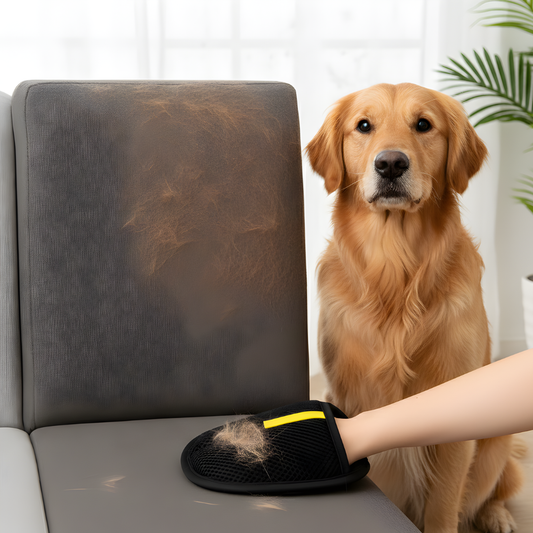 FurCatch │ Reusable Pet Hair Remover Glove