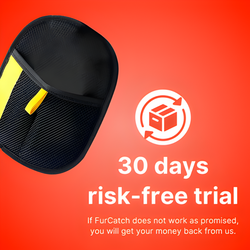 FurCatch │ Reusable Pet Hair Remover Glove