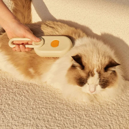 FurEase │ Cat Steam Grooming Brush