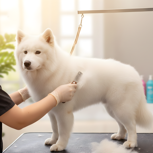 FurEdge │ Premium Pet Deshedding Grooming Comb