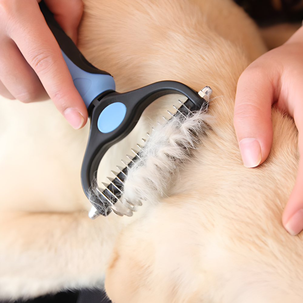 GentleGroom │ 2 in 1 Pet Detangling and Massage Brush