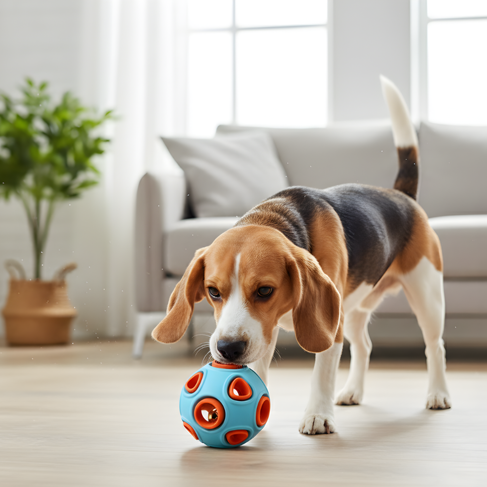 GlowOrbit │ Light Up Interactive Dog Chew Ball