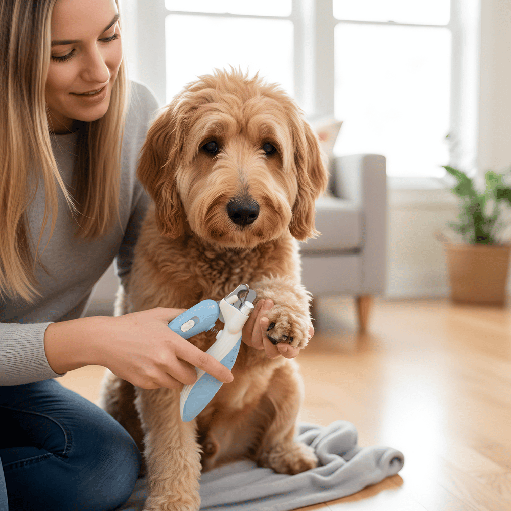 GlowTrim │ Precision Lighted Pet Nail Clippers