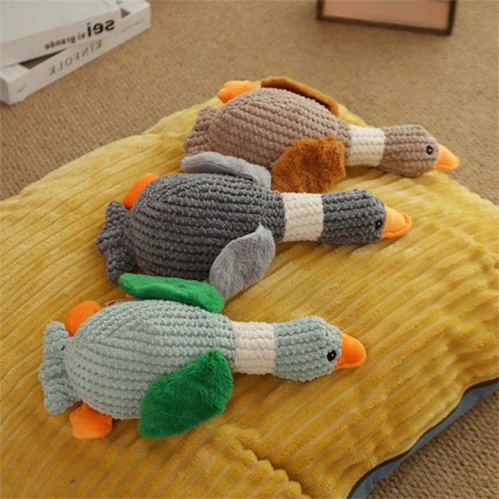 GooseGuard │ Indestructible Plush Goose Dog Toy