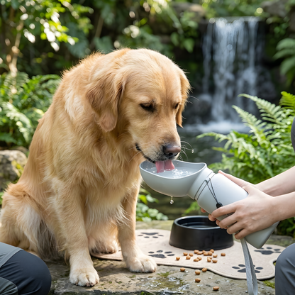 HydroFold │ Collapsible Dog Travel Water Bottle