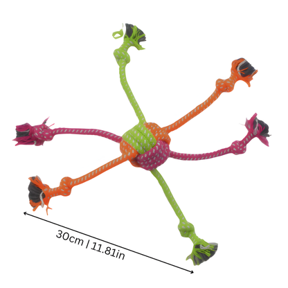 TugJoy │ Multi Leg Cotton Rope Chew Toy