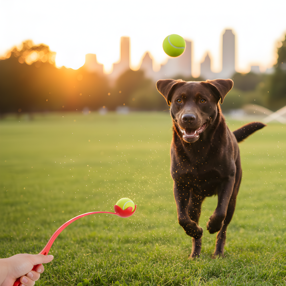 LaunchPro │ Easy Long Distance Dog Ball Thrower