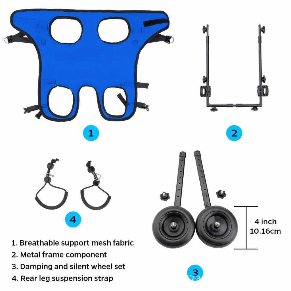 MobilityPro │ Adjustable Dog Wheelchair