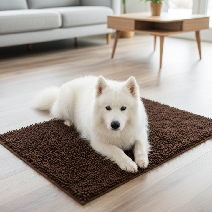 PawDry │ Non Slip Indoor Pet Door Mat
