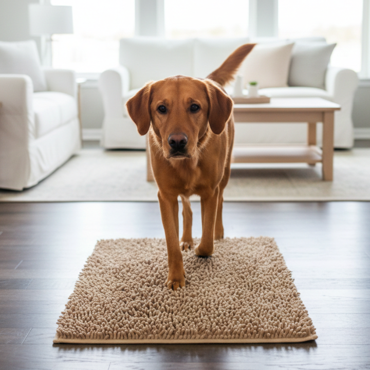PawDry │ Non Slip Indoor Pet Door Mat
